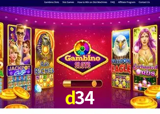 APP oficial da d34 para mobile